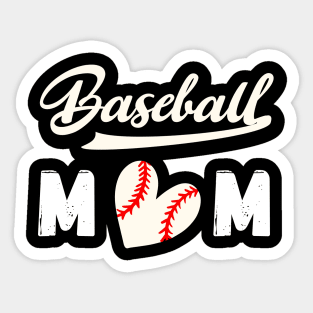 Baseball Mom Sticker